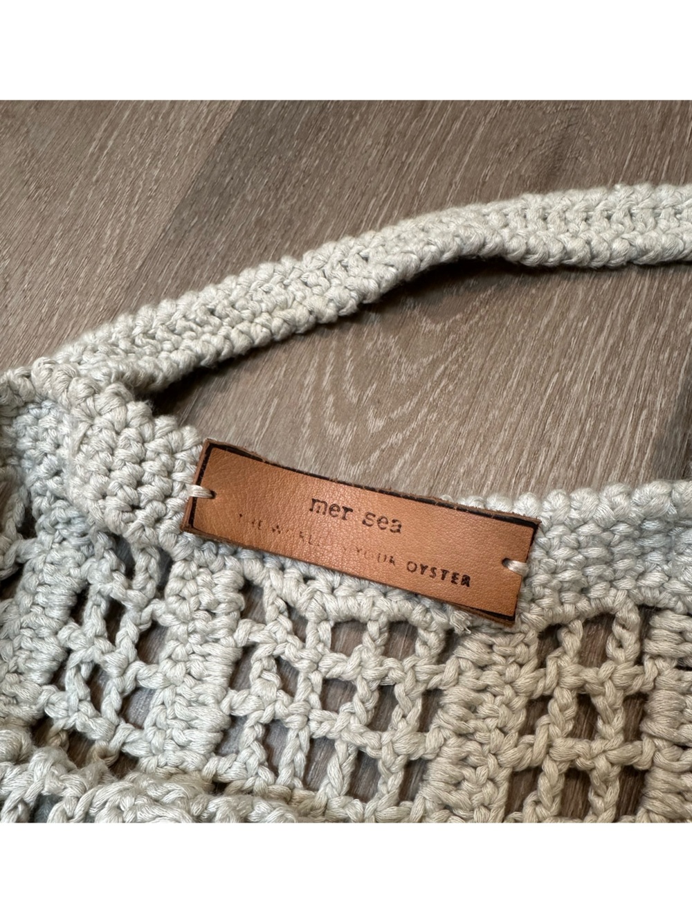 MerSea Souk Crochet Summer Bag Tote - Picture 4 of 6